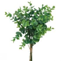 Sztuczne gałązki eukaliptusa sztuczne rośliny zielone 34cm 6szt