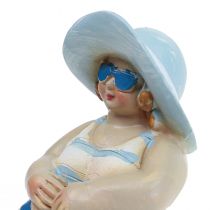 Maritime Deco Ladies Deco Figurki Baddeko W10/9,5 cm Zestaw 2 sztuk
