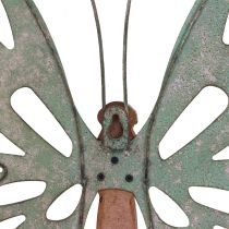 Wall Art Butterfly Deco Metal Wood Vintage 46×43cm