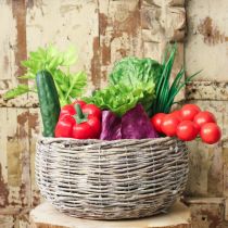 Produkt Sztuczne ogórki do dekoracji warzyw 24cm 4 szt
