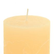 Produkt Świece Apricot Light Solid Colored Pillar Candle 60×100mm 4 szt.