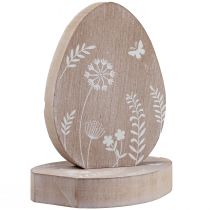 Produkt Dekoracja stołu dekoracja drewniana Pisanka drewniana podstawka na jajka 14,5cm 3 sztuki