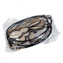 Produkt Dekoracja zajączka wielkanocnego do zawieszenia Dekoracja wielkanocna drewniana 13cm 4szt