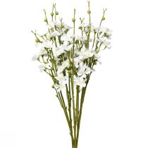 Produkt Gałązki kwiatów wiśni Sztuczne kwiaty wiśni białe 75cm 3szt