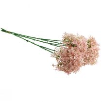 Produkt Kwiat dekoracyjny Wild Allium sztuczny róż 70cm 3szt