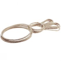 Produkt Zając wielkanocny pętelka naturalna dekoracja wielkanocna zajączek 20×40cm 4 szt