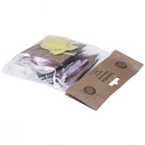 Produkt Króliczki wielkanocne o strukturze plastra miodu Siedzące króliczki do zawieszenia 7x4,5x6cm 5szt