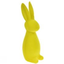 Produkt Dekoracja Wielkanocny Zając Żółto-Zielony – 2. Wybór – Stojący Flokowany 15×15,5×47cm