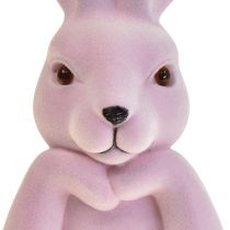 Produkt Króliczy popiersie Myślący Królik Jasnofioletowy – 2. jakość – Wielkanoc 16,5×13×27cm