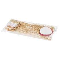 Produkt Ozdoba na jajko wielkanocne, zatyczka kwiatowa Wielkanocne drewno, zatyczka wielkanocna 31,5cm 12szt