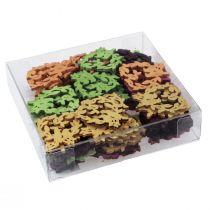 Produkt Dekoracja rozproszona ptasie drewno serce dekoracja stołu kolor 3,5/1,5cm 72 szt