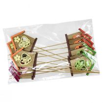 Produkt Wtyczka kwiatowa wiosenny dom motylkowy kwiat 8,5cm 12 szt