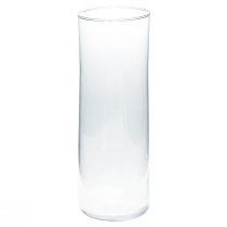 Produkt Wysoki szklany wazon stożkowy wazon szklany 30cm Ø10,5cm