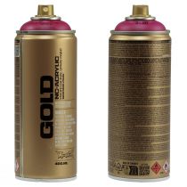 Produkt Farba w sprayu Lakier w sprayu Pink Montana Gold jedwabisty mat 400ml