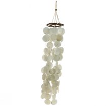 Produkt Capiz dzwonek wietrzny ozdoba wisząca muszle krążki z masy perłowej 95 cm