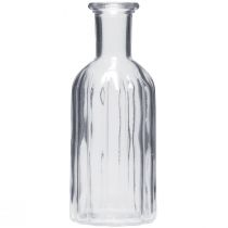 Produkt Wazon butelkowy, szklany wazon, wysoki wazon, przezroczysty, Ø7,5 cm, wys.19,5 cm, 2 sztuki