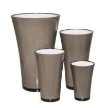 Produkt Wazon &quot;Fizzy&quot; platynowoszary Ø13,5cm do ok. Ø28,5cm 1 szt.
