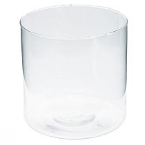 Produkt Szklany wazon szklany cylinder wazon na kwiaty dekoracja szklana wys. 15 cm Ø15 cm