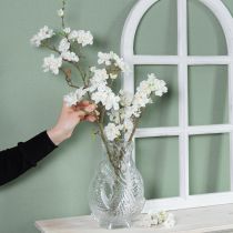 Produkt Szklany wazon w dekoracyjnym kształcie ryby, który doda harmonii wnętrzu, 24,5 cm
