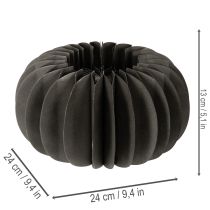 Produkt Pierścienie dekoracyjne z papieru w kształcie dyni w kształcie plastra miodu, 24 cm, 4 szt.