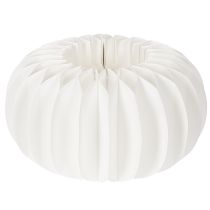 Produkt Obrączka papierowa w kształcie plastra miodu, dynia, okrągła, duża, do suszonych kwiatów i jesiennych dekoracji, 24 cm, 4 szt.