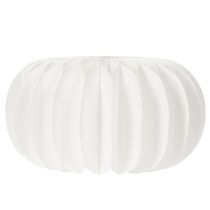 Produkt Obrączka papierowa w kształcie plastra miodu, dynia, okrągła, duża, do suszonych kwiatów i jesiennych dekoracji, 24 cm, 4 szt.