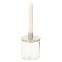 Produkt Wazon szklany cylindryczny, przezroczysty, uniwersalny, 10 cm, 3 sztuki