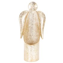 Produkt Świecznik anioł figurka złota dekoracja świąteczna 27cm
