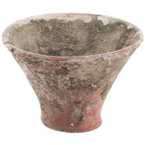 Produkt Doniczka z żywicy, gliniana doniczka, terakota, vintage, wys. 7 cm, 2 szt.