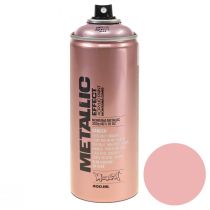 Produkt Farba w sprayu z efektem metalicznej farby w sprayu w kolorze różowym, puszka 400ml