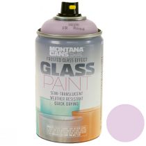 Farba w sprayu z efektem szkła Farba w sprayu w sprayu do szkła różowy mat 250ml