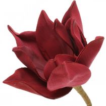 Sztuczny kwiat magnolii na patyku Ø10cm Pianka 6szt Różne kolory