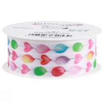 Produkt Wstążka prezentowa kolorowe balony dekoracja urodzinowa 40mm 15m