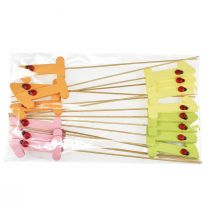 Produkt Zatyczka numeryczna urodziny 1 zatyczka kwiatowa drewniana 27,5cm 16 szt