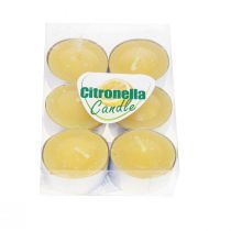 Produkt Świeca zapachowa citronella świeczka, citronella tealight Ø3,5cm W1,5cm 6 sztuk