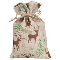 Produkt Torebki na kalendarz adwentowy jeleń brązowy 12,5×20cm 24 szt