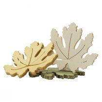 Produkt Dekoracja stołu jesienna dekoracja rozproszona dekoracja drewniana liść klonu 4cm 72 szt