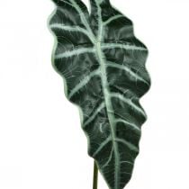 Sztuczny liść strzałki sztuczna roślina alocasia deco green 74cm
