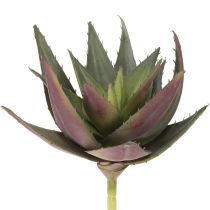 Produkt Aloe Vera Sztuczna roślina Fioletowe sztuczne sukulenty Ø18cm