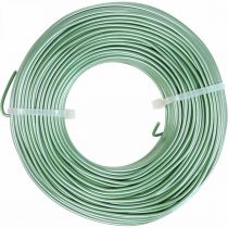 Drut aluminiowy Ø2mm Zielony Mat 500g 60m