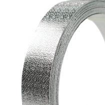Taśma aluminiowa płaska drut srebrny mat 20mm 5m