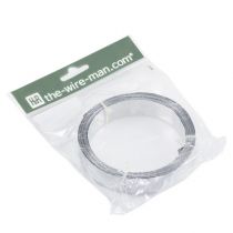 Produkt Taśma aluminiowa płaska, matowo srebrna, 20 mm x 5 m - wstążka dekoracyjna, do rękodzieła, DIY