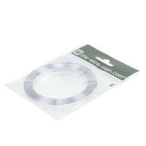 Produkt Drut płaski aluminiowy srebrny 5mm x 1mm 2,5m