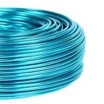 Drut aluminiowy Ø2mm 500g 60m turkusowy