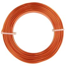 Produkt Drut rzemieślniczy aluminiowy, pomarańczowy, Ø2mm, 500g, 60m, do ozdób DIY