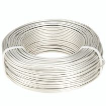 Produkt Drut aluminiowy Ø2mm drut bonsai w kolorze kremowym 500g 60m