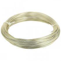 Produkt Drut aluminiowy Ø1mm drut jubilerski szampański okrągły 120g