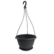 Kosz wiszący Galicia Ø30cm antracyt