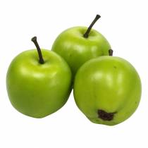 Produkt Ozdobne owoce mini jabłko sztuczne zielone 4,5cm 24szt