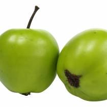 Dekoracja owocowa mini jabłko sztuczne zielone 4,5cm 24szt